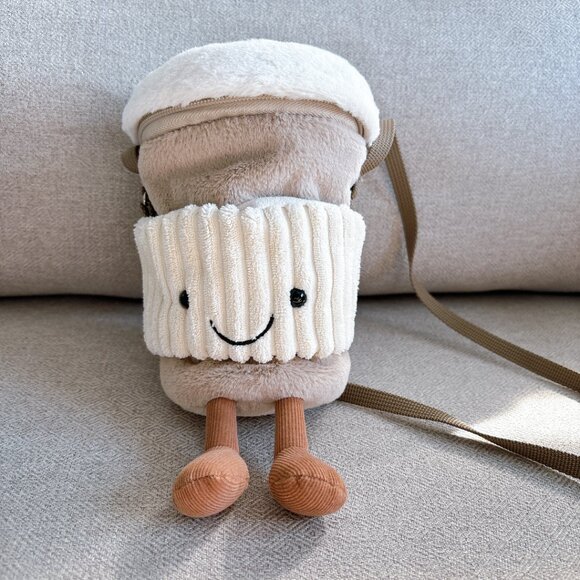 Jellycat Handbags - 95% NEW JELLYCAT COFFEE BAG